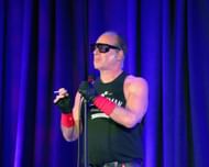 Andrew Dice Clay performs at the AT&T Center (Image via Getty)